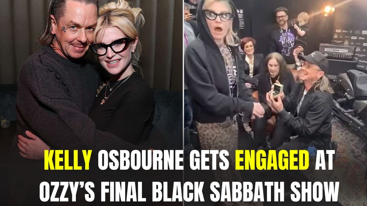 Kelly Osbourne Gets Engaged at Ozzy’s Final Black Sabbath Show – A Rock 'n' Roll Proposal to Remember!