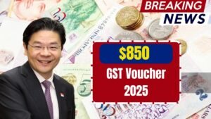 Singapore’s 2025 GST Voucher Offers Up to S$850 as Inflation Relief